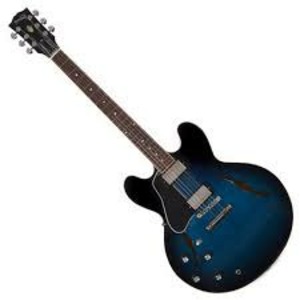 Гитара полуакустическая Gibson 2019 ES-335 Dot Blues Burst