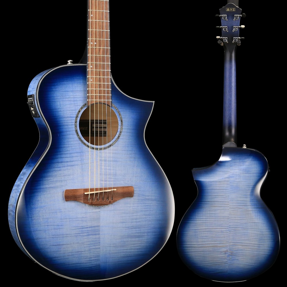 Электроакустическая гитара IBANEZ AEWC400-IBB AEWC