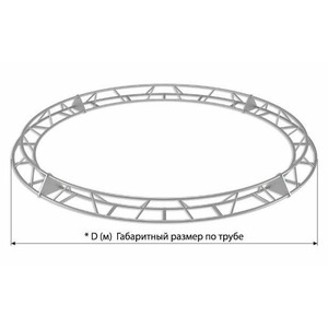 Ферма треугольная конфигурации круг Imlight T40N/31-D4