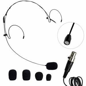 Микрофон с оголовьем черного цвета Nady HM-10-BLK-MXLR