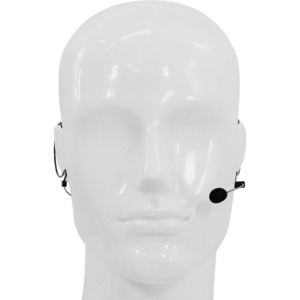 Микрофон с оголовьем черного цвета Nady HM-10-BLK-3.5