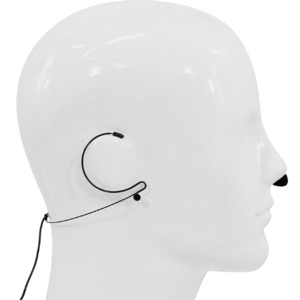 Микрофон с оголовьем черного цвета Nady HM-10-BLK-3.5