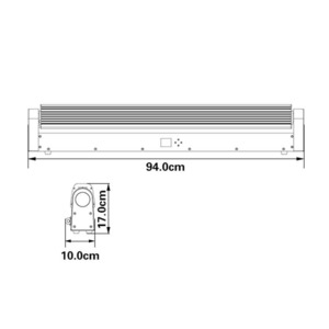 LED панель Stage4 SUNLASER SWORD 500R/8x3A
