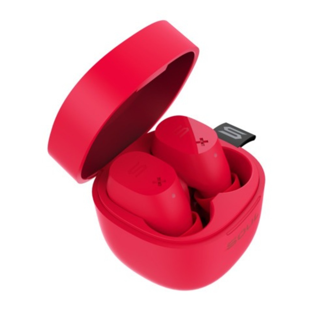 Наушники внутриканальные беспроводные Soul ST-XX Raspberry Red