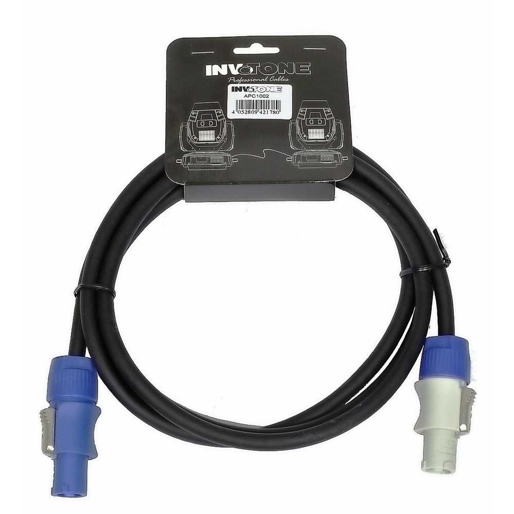 Кабель силовой Schuko - powerCON Invotone APC1002 2.0m
