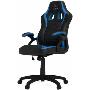 Кресло игровое HHGears SM115 SM115_BBL PU Leather black/blue