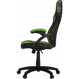 Кресло игровое HHGears SM115 SM115_BG PU Leather black/green