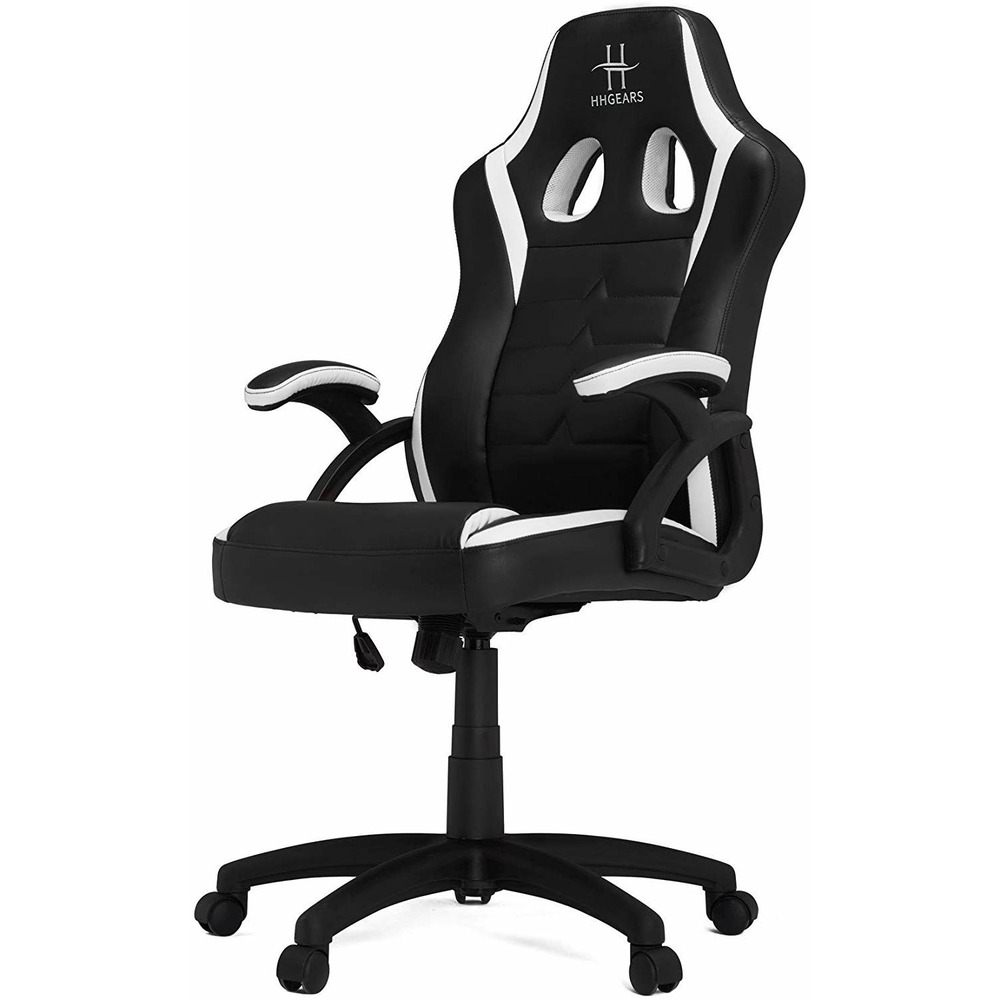 Кресло игровое HHGears SM115 SM115_BW PU Leather black/white