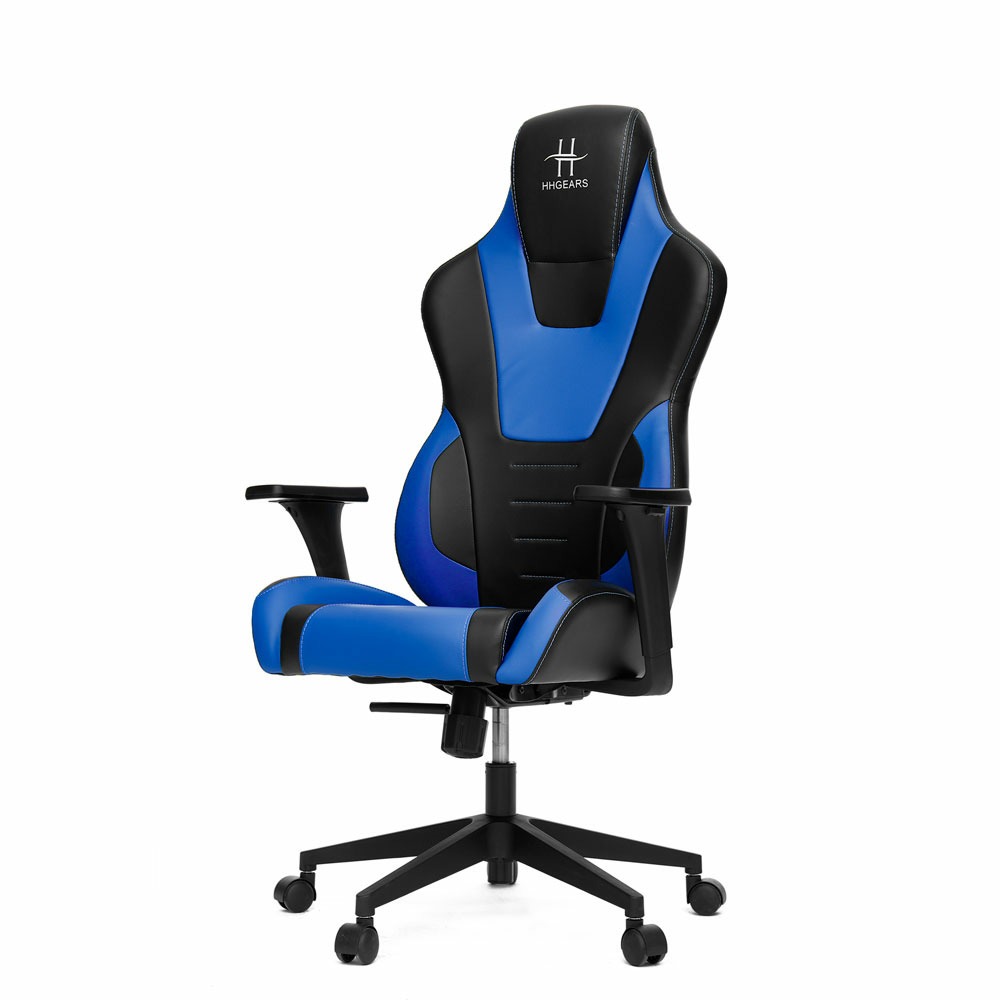Кресло игровое HHGears XL300 XL300_BBL PU Leather black/blue