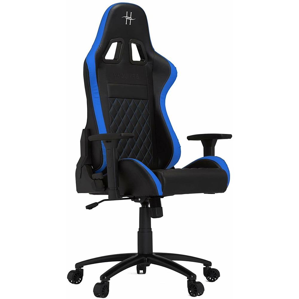 Кресло игровое HHGears XL500 XL500_BBL PU Leather black/blue