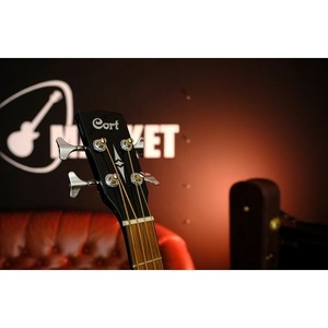Акустическая бас-гитара Cort AB850F-BK