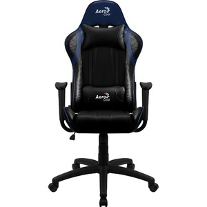 Кресло игровое Aerocool AC100 AIR black/blue