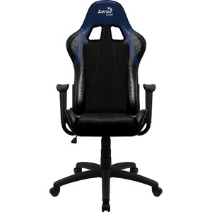 Кресло игровое Aerocool AC100 AIR black/blue