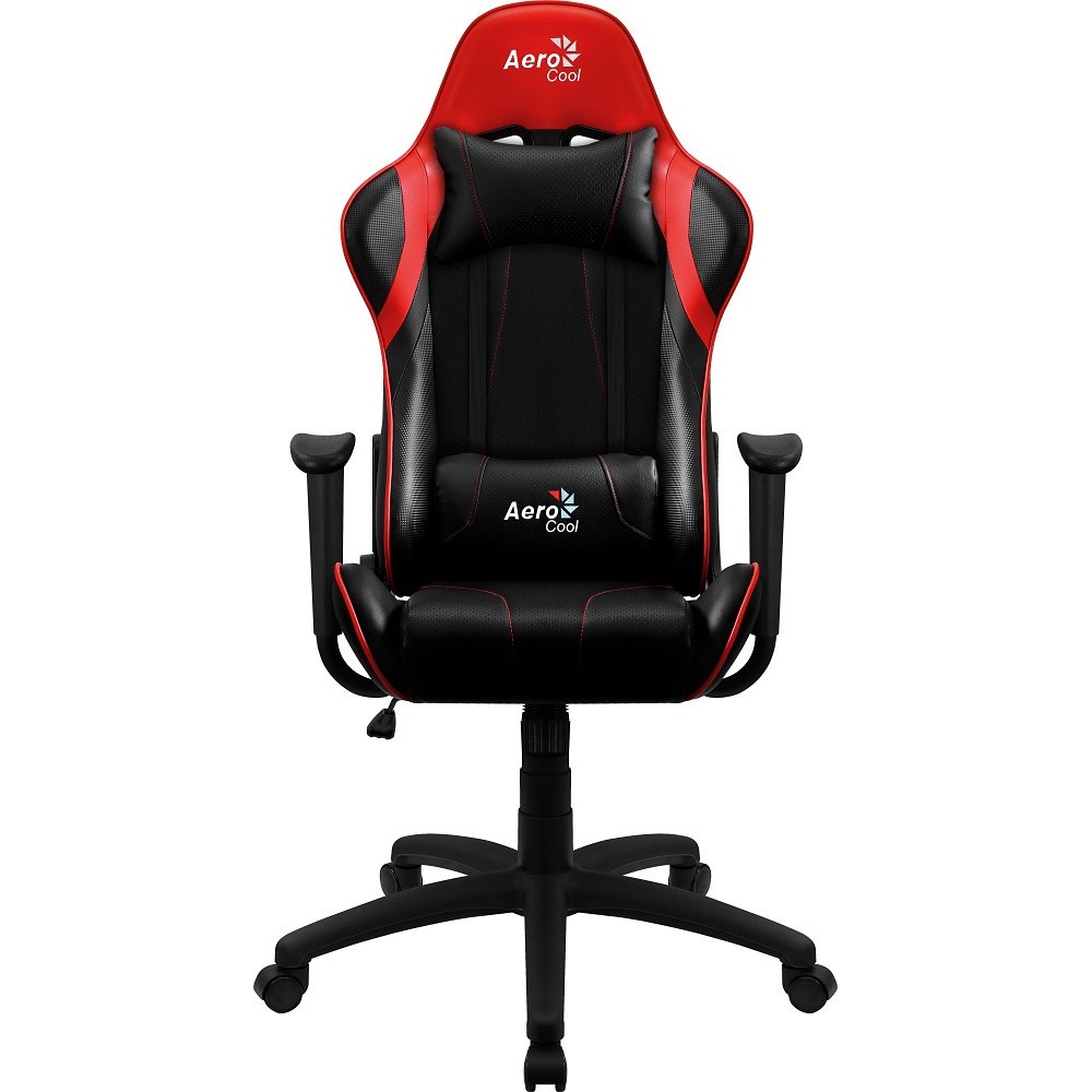 Кресло игровое Aerocool AC100 AIR black/red