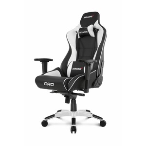 Кресло игровое AKRacing PRO AK-PRO-WHITE black/white