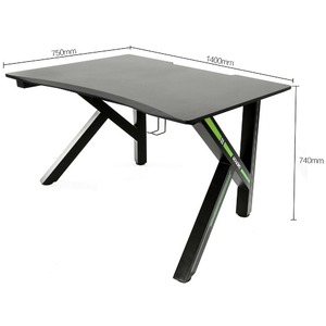 Стол игровой AKRacing GAMING DESK-140 black/green