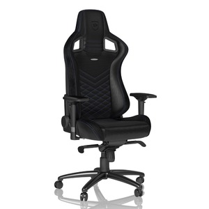 Кресло игровое Noblechairs EPIC NBL-PU-BLU-002 PU Leather black/blue