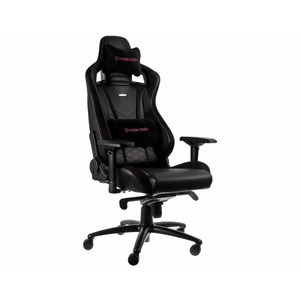 Кресло игровое Noblechairs EPIC NBL-PU-PNK-001 PU Leather black/pink