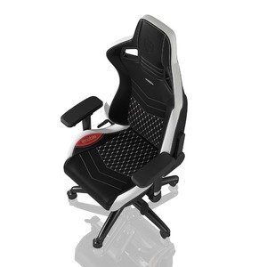 Кресло игровое Noblechairs EPIC NBL-RL-EPC-001 Real Leather black/white/red