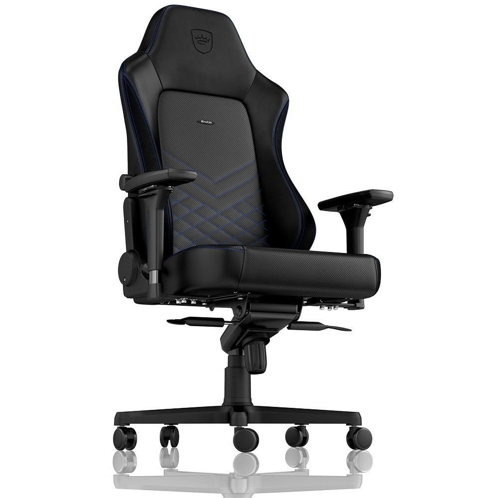 Кресло игровое Noblechairs HERO NBL-HRO-PU-BBL PU Leather black/blue