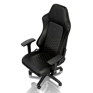 Кресло игровое Noblechairs HERO NBL-HRO-PU-GOL PU Leather black/gold