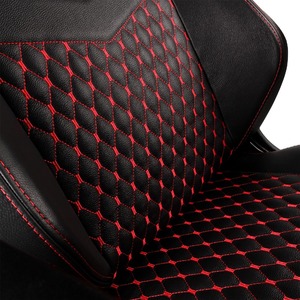 Кресло игровое Noblechairs HERO NBL-HRO-RL-BRD Real Leather black/red