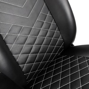 Кресло игровое Noblechairs ICON NBL-ICN-PU-BPW PU Leather black/platinum white