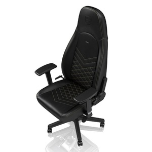 Кресло игровое Noblechairs ICON NBL-ICN-PU-GOL PU Leather black/gold
