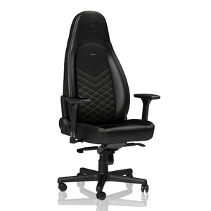 Кресло игровое Noblechairs ICON NBL-ICN-PU-GOL PU Leather black/gold