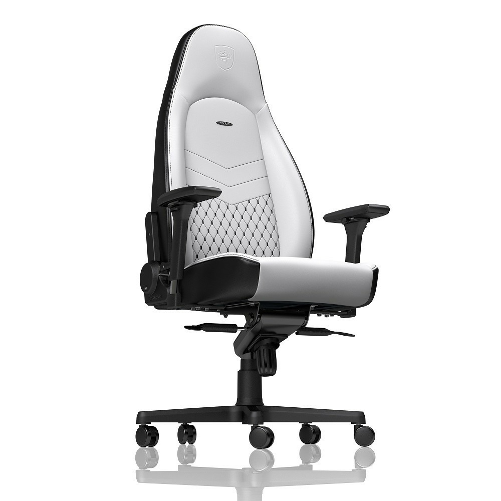 Кресло игровое Noblechairs ICON NBL-ICN-PU-WBK PU Leather white/black