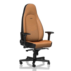 Кресло игровое Noblechairs ICON NBL-ICN-RL-CBK Real Leather cognac/black