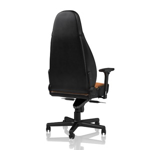 Кресло игровое Noblechairs ICON NBL-ICN-RL-CBK Real Leather cognac/black
