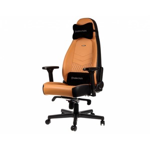 Кресло игровое Noblechairs ICON NBL-ICN-RL-CBK Real Leather cognac/black
