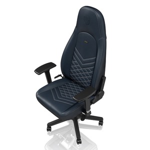 Кресло игровое Noblechairs ICON NBL-ICN-RL-MBG Real Leather midnight blue/graphite