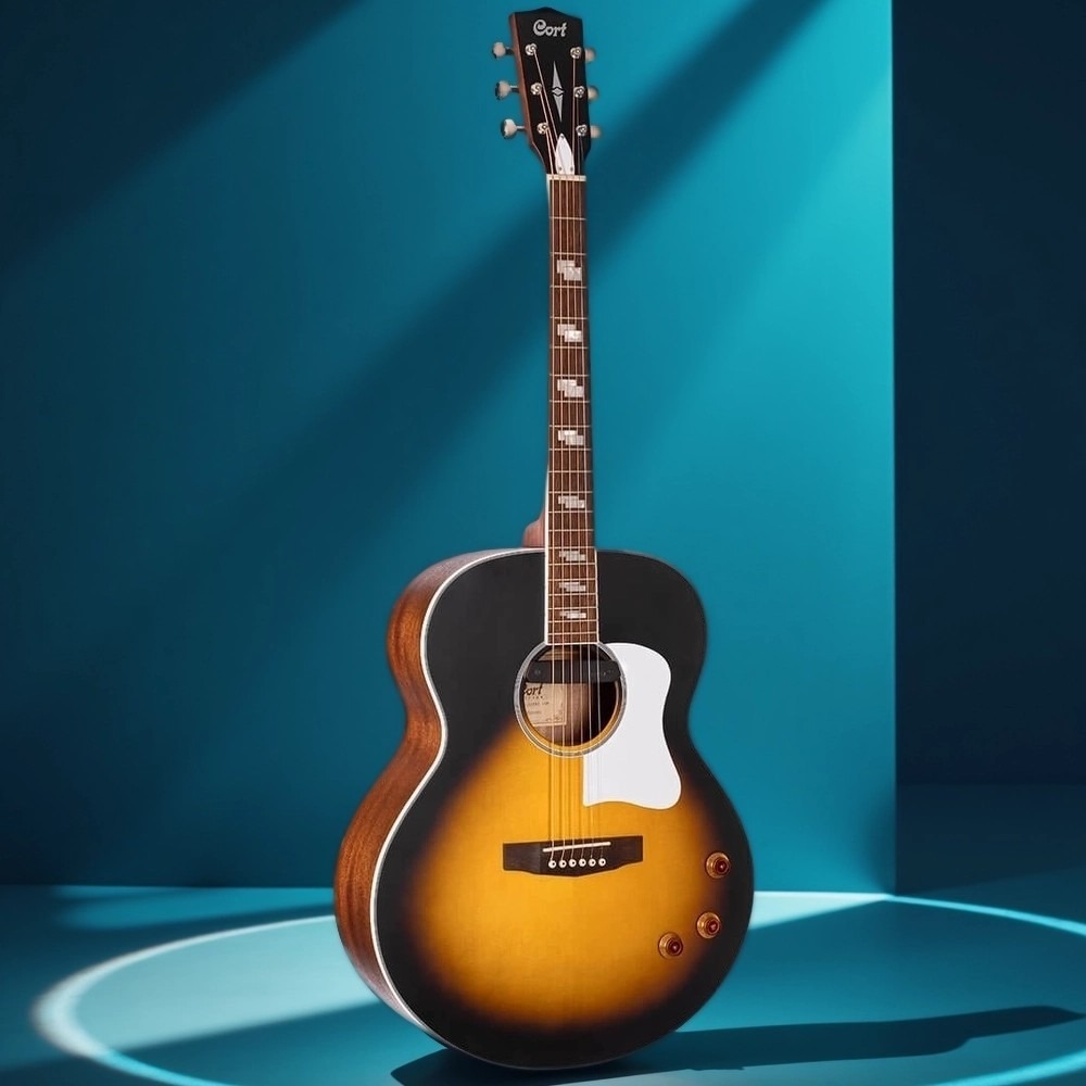 Электроакустическая гитара Cort CJ-Retro-VSM