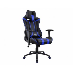 Кресло игровое Aerocool AC120 AIR-BB black/blue