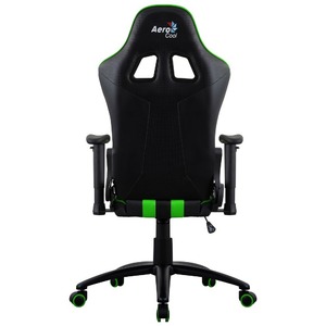 Кресло игровое Aerocool AC120 AIR-BG black/green