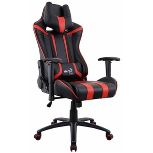 Кресло игровое Aerocool AC120 AIR-BR black/red