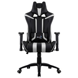 Кресло игровое Aerocool AC120 AIR-BW black/white