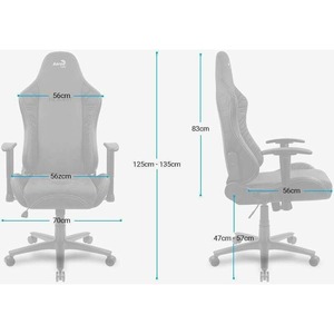 Кресло игровое Aerocool KNIGHT Burgundy Red 4710562751222