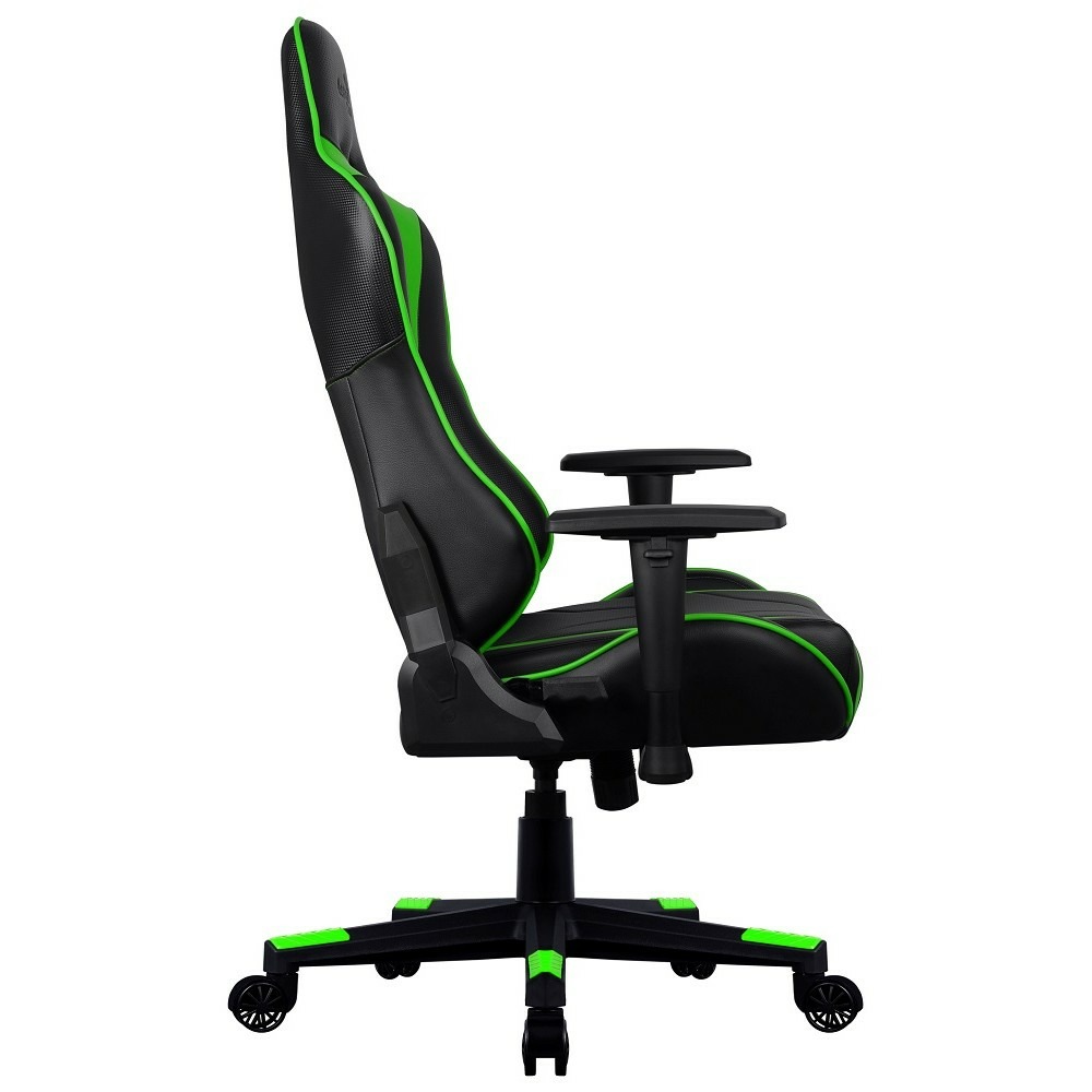 Кресло игровое Aerocool AC220 AIR-BG black/green