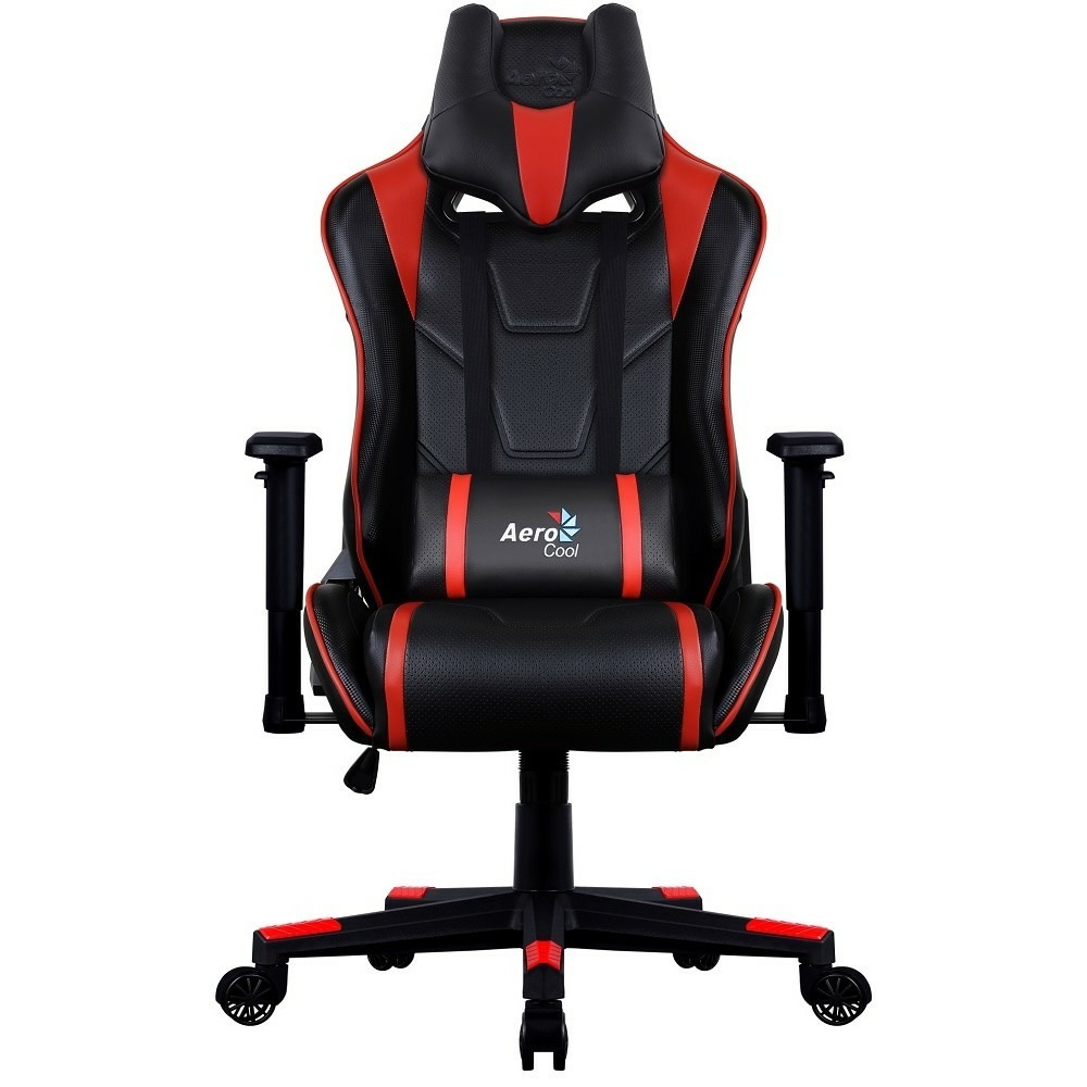 Кресло игровое Aerocool AC220 AIR-BR black/red