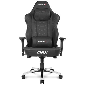 Кресло игровое AKRacing MAX AK-MAX-BLACK black