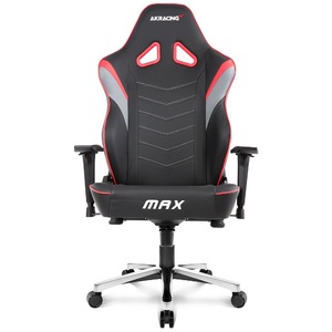 Кресло игровое AKRacing MAX AK-MAX-RED black red