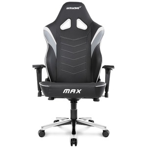Кресло игровое AKRacing MAX AK-MAX-WHITE blackwhite