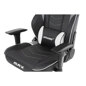 Кресло игровое AKRacing MAX AK-MAX-WHITE blackwhite