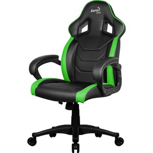 Кресло игровое Aerocool AC60C AIR-BG black/green