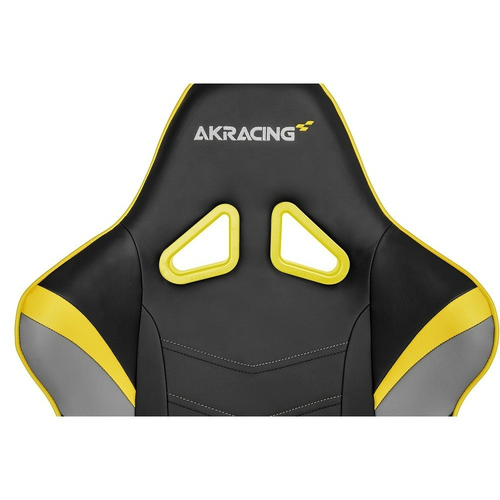Кресло игровое AKRacing OVERTURE YELLOW black yellow