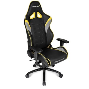 Кресло игровое AKRacing OVERTURE YELLOW black yellow
