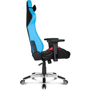Кресло игровое AKRacing PREMIUM AK-7001-TRIO black white blue red